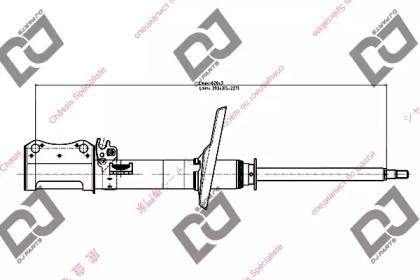 Амортизатор DJ PARTS DS1035GS